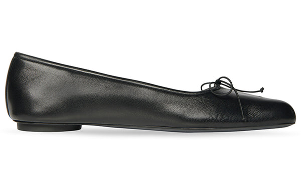 Кроссовки anatomic ballerina shoes 'black shiny soft sheepskin' Balenciaga, черный — фото 2