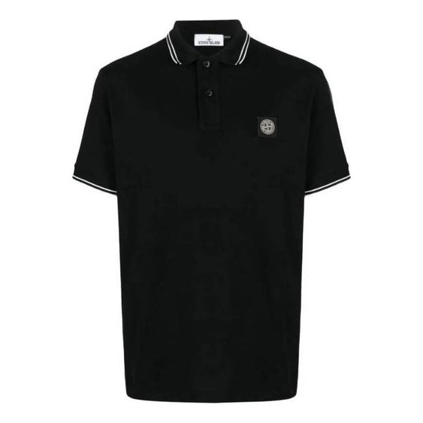 

Рубашка поло polo shirt 'black' Stone Island, черный