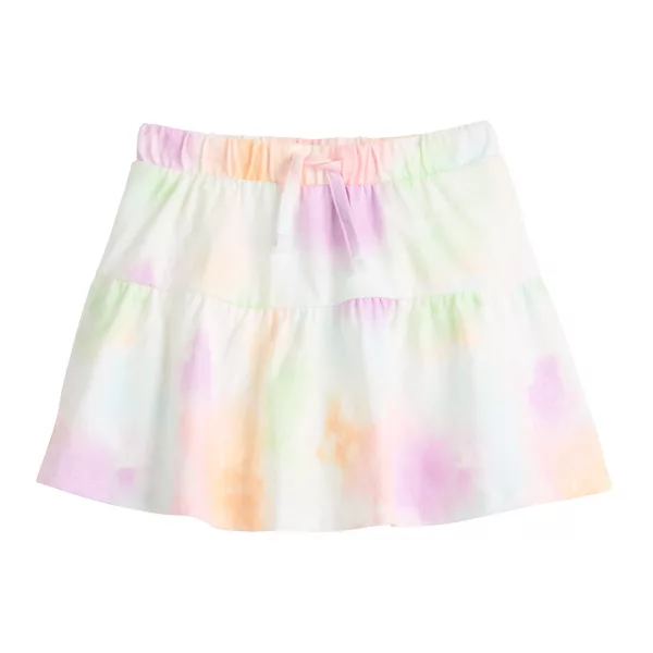 

Юбка-шорты для девочек 4-12 ярусов Jumping Beans, цвет tyedye pastel multi