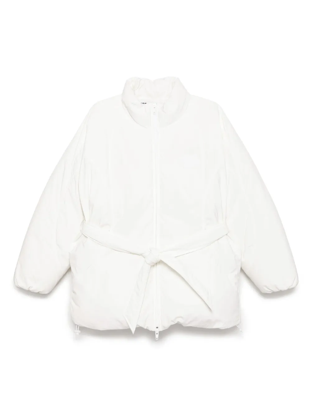 

Пуховик на молнии Alexander Wang, белый