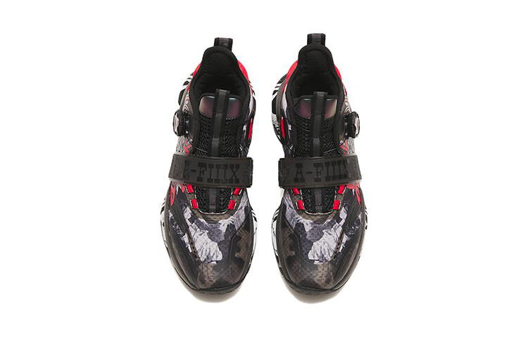 Детские баскетбольные кроссовки GS Mid-top черные/белые/красные Anta Kids — фото 3