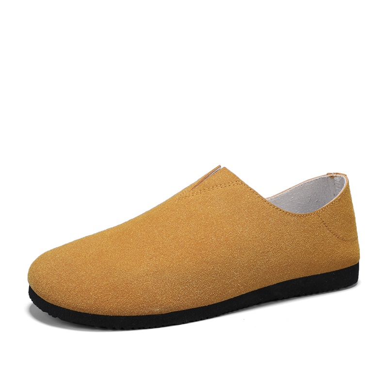 

Низкие повседневные туфли мужские SHOUBA, Yellow Brown