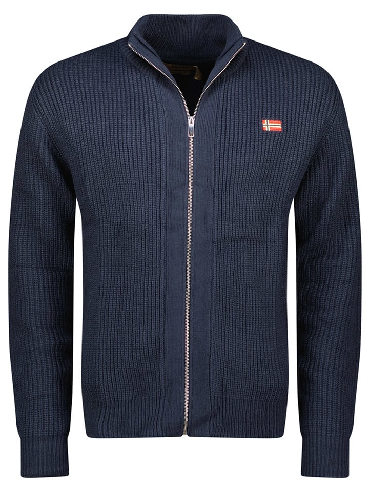 

Кардиган Flexible Geographical Norway, темно-синий