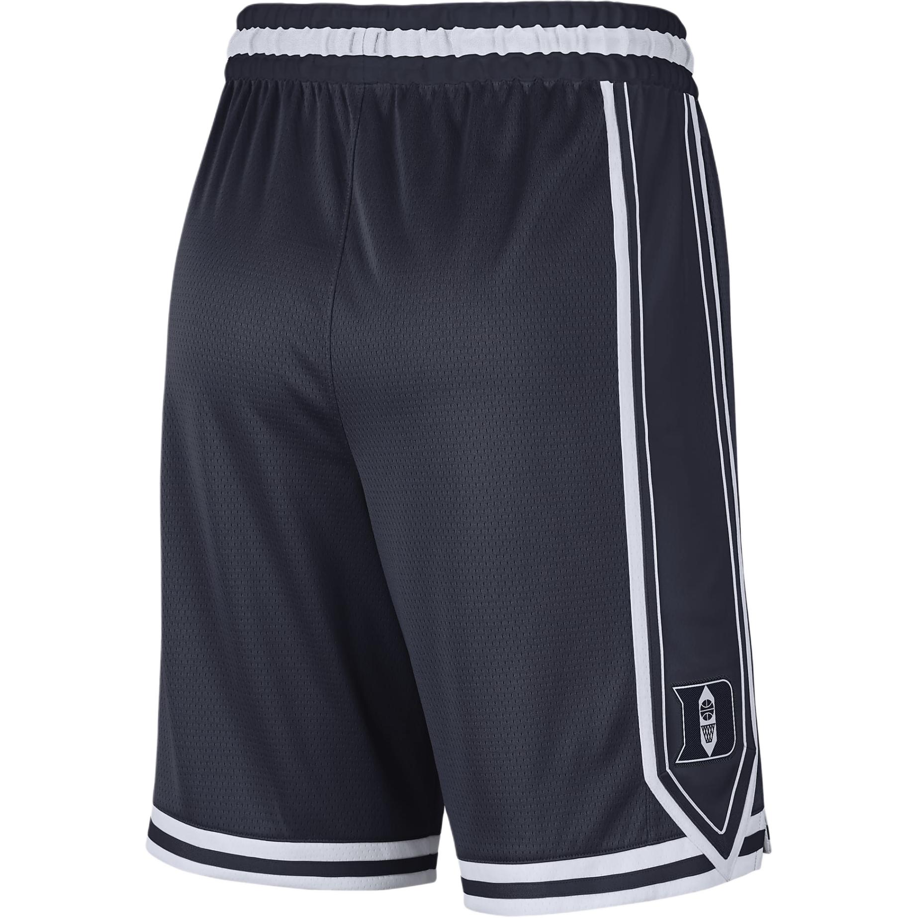 Шорты для баскетбола Duke Limited Men's Dri FIT College Nike, obsidian color/белый — фото 4