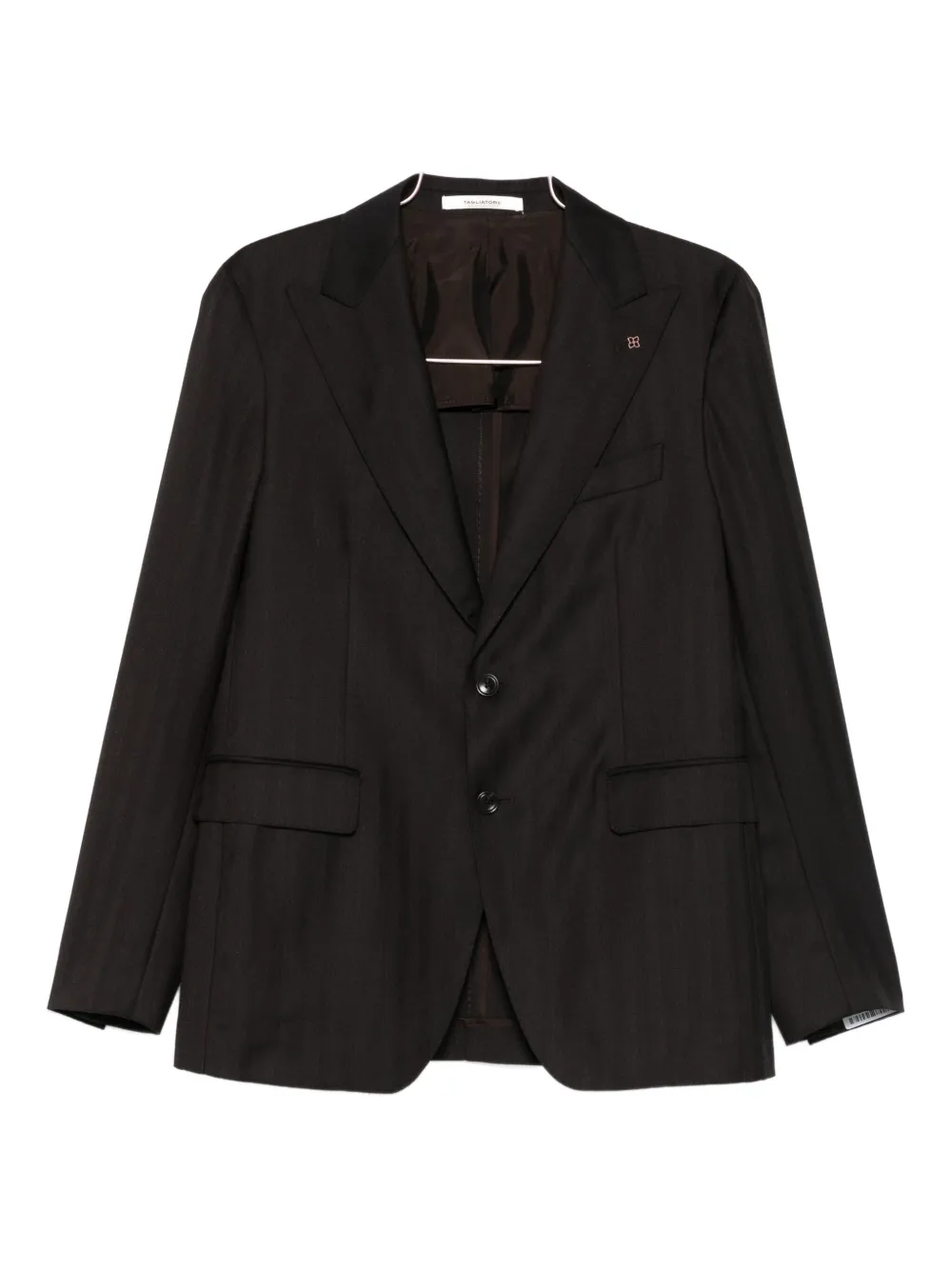 

Костюм с однобортным пиджаком Tagliatore, коричневый