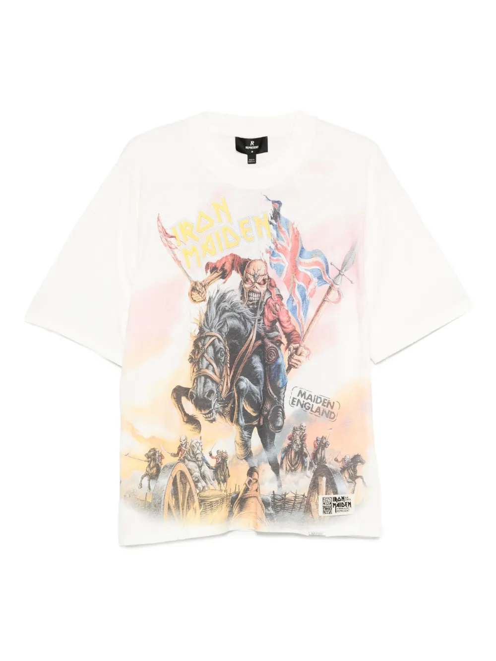 

Футболка Iron Maiden Steed Represent, белый