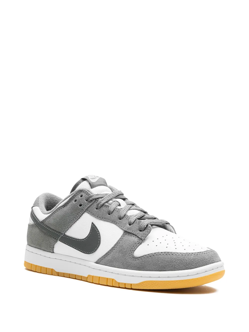 Кроссовки Dunk High Light Smoke Grey Nike, белый — фото 2