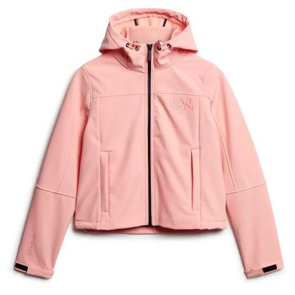 

Куртка Superdry Soft Shell Trekker, розовый