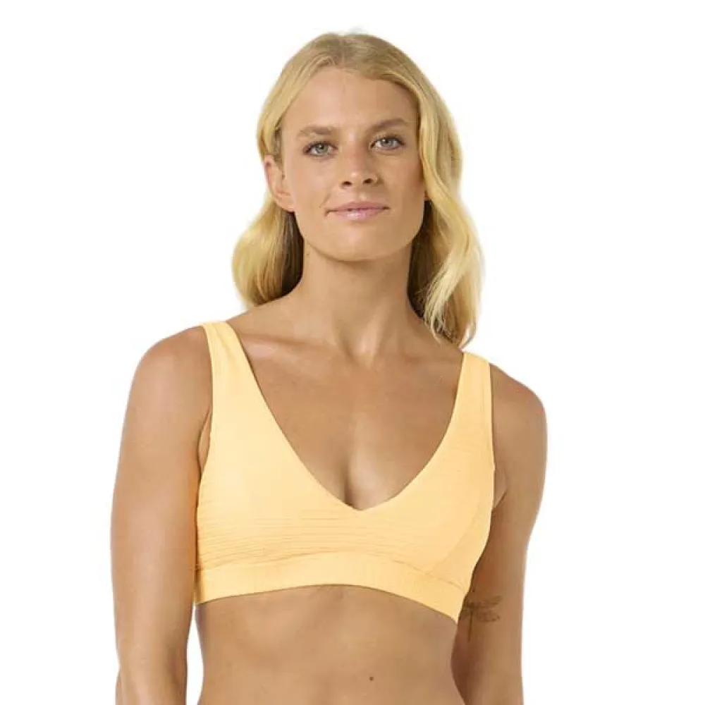 

Топ бикини Rip Curl Premium Surf D-DD Deep V, желтый
