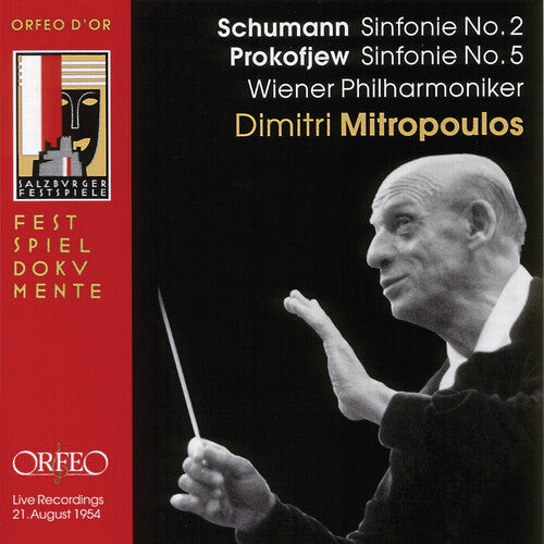 

CD диск Schumann / Prokofiev / Mitropoulos / Wiener Phil: Symphony 2 C Major / Symphony 5 B Flat