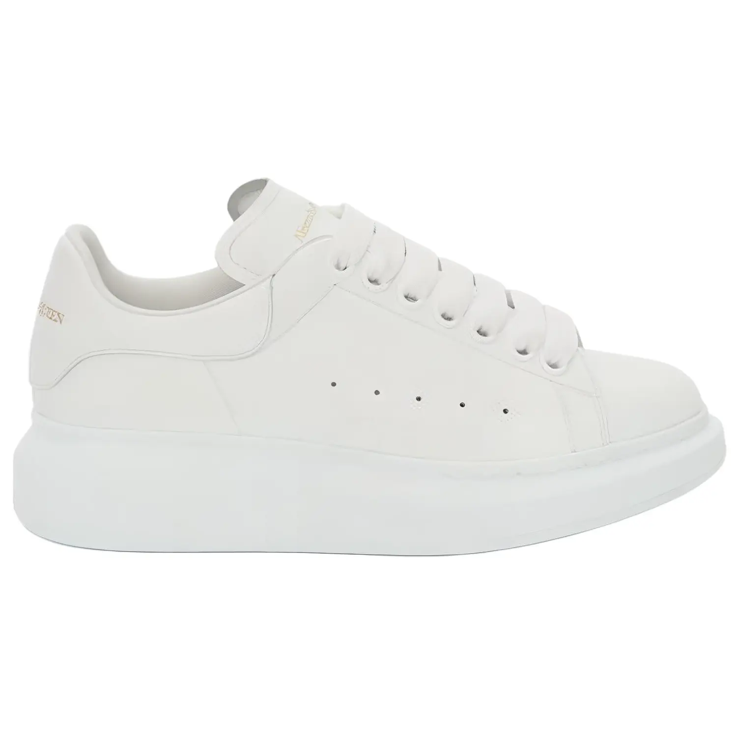 Alexander McQueen Женские белые лоу-топы для скейтбординга, цвет White — фото 2