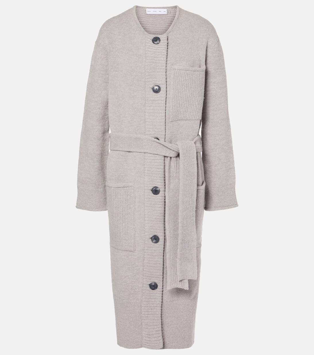 

Кардиган White Label Lenora с запахом Proenza Schouler, цвет light grey