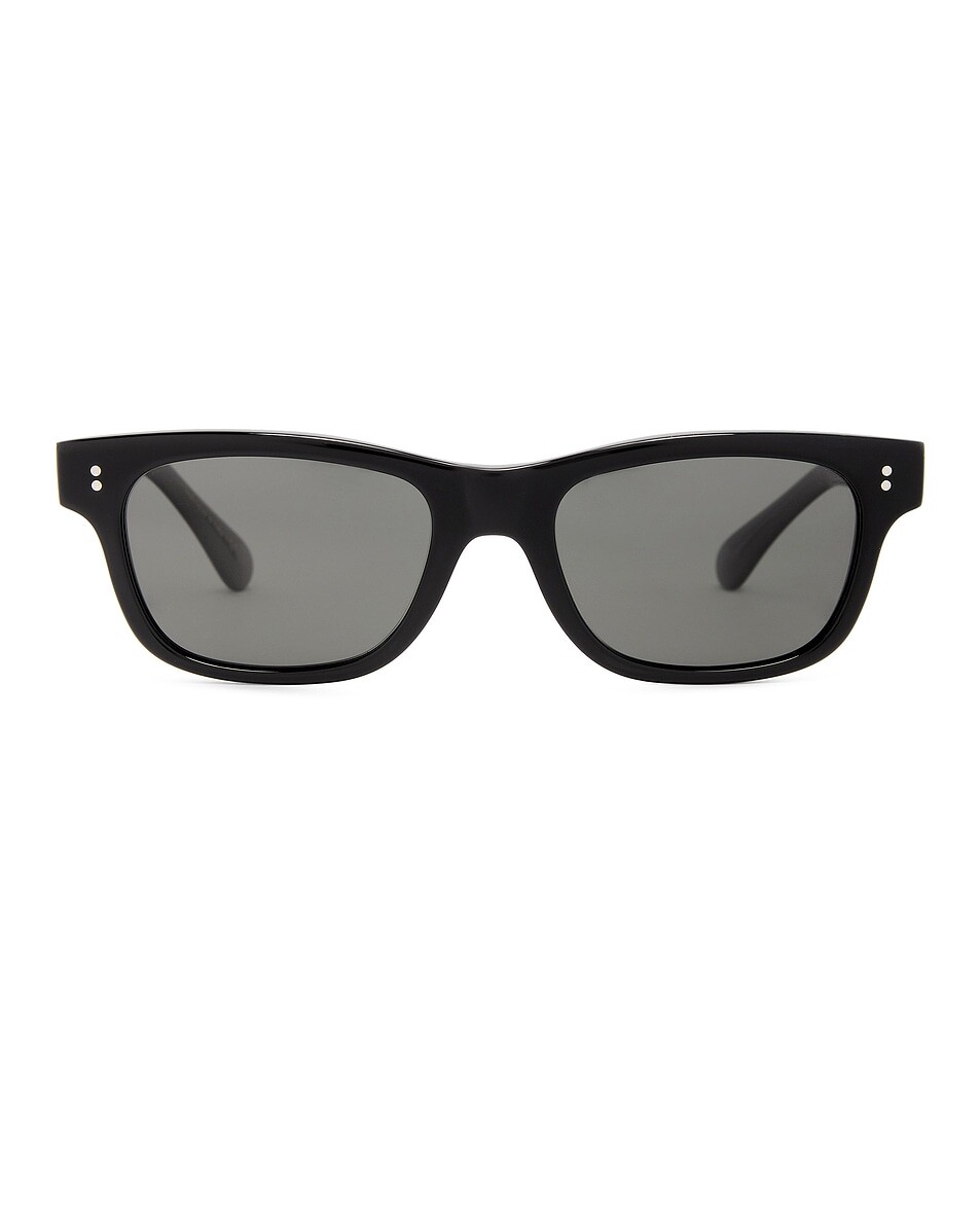 

Солнцезащитные очки Rosson Sun прямоугольной формы Oliver Peoples, черный