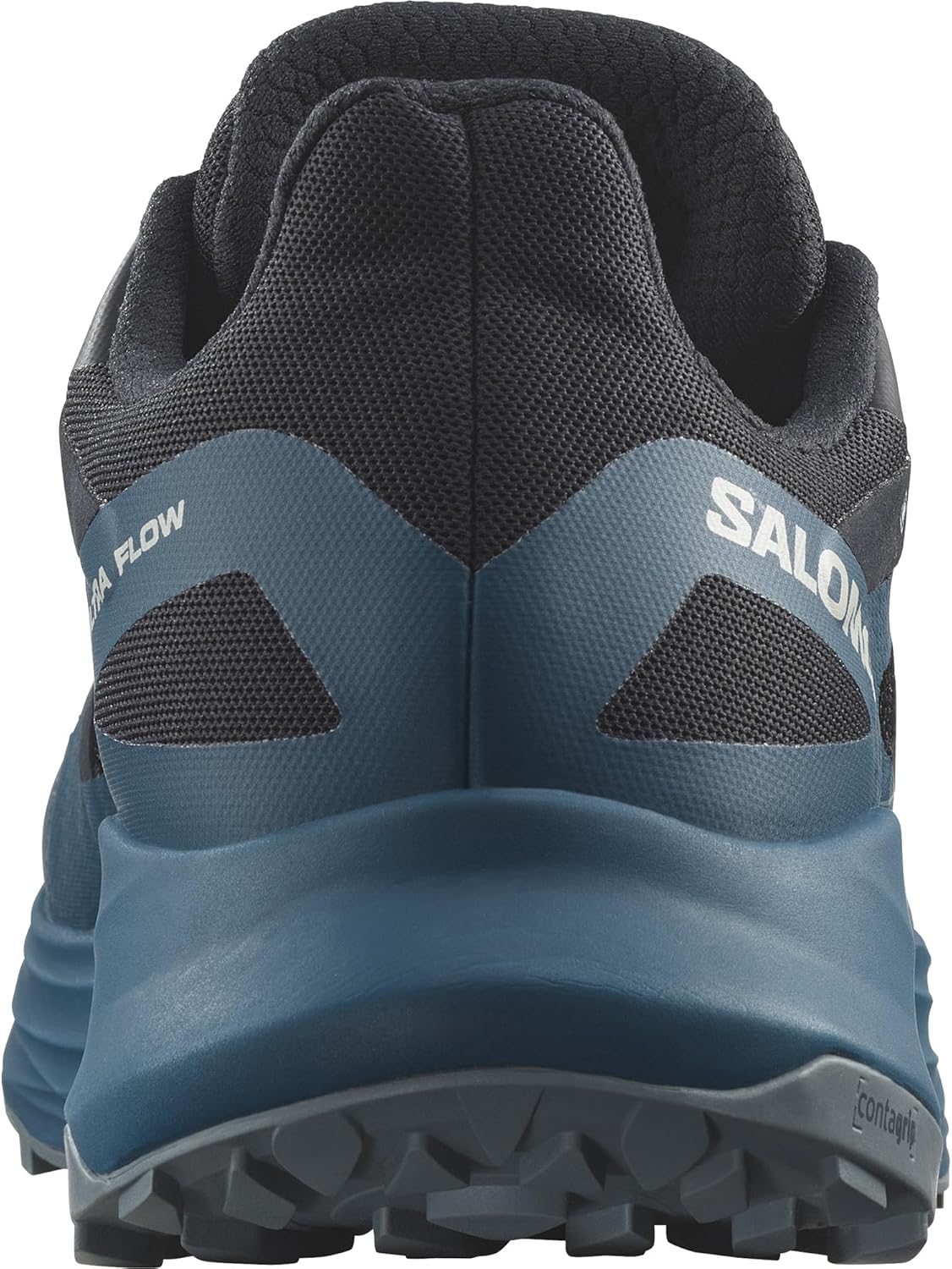 Женские трейловые кроссовки Salomon Ultra Flow Gore-Tex, Waterproof, Black/Deep Dive/Trooper — фото 3