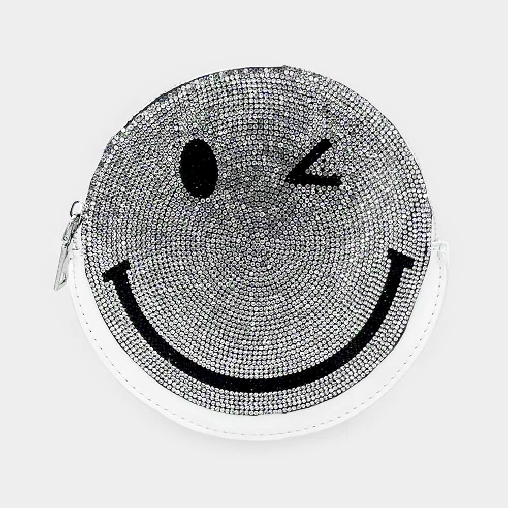 

Блестящая улыбка Сумка кроссбоди FASHNZFAB, белый