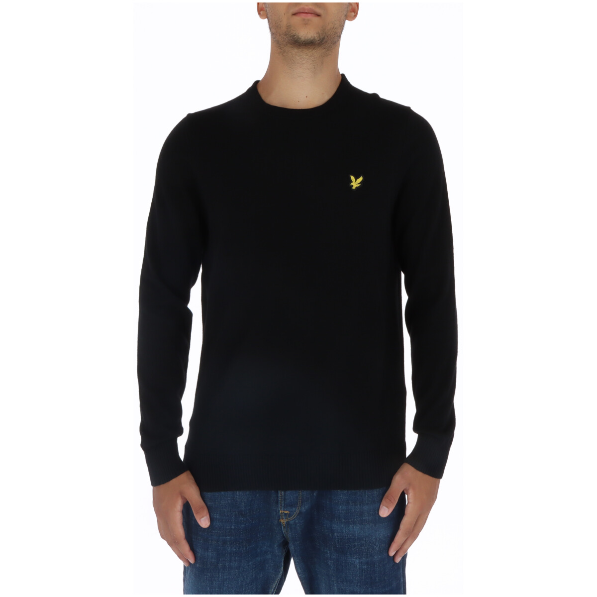 

Джемпер Lyle & Scott с логотипом, черный