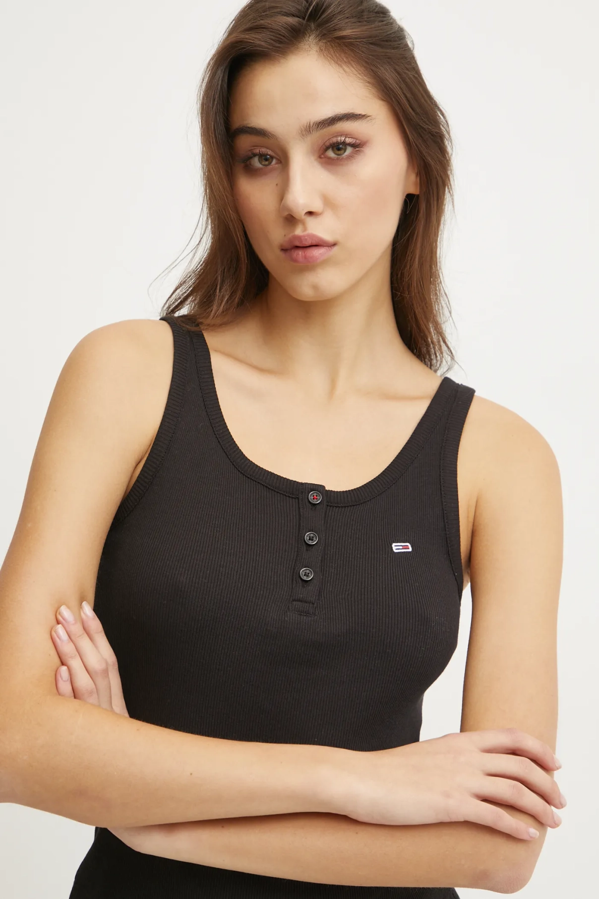 

Топ Tommy Jeans, черный