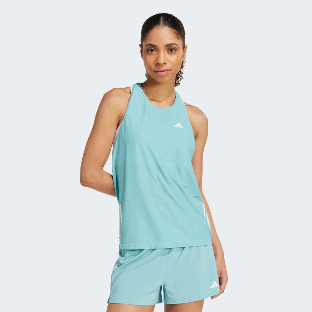 

Спортивный топ Adidas Own The Run Tank Top, цвет Mint Ton