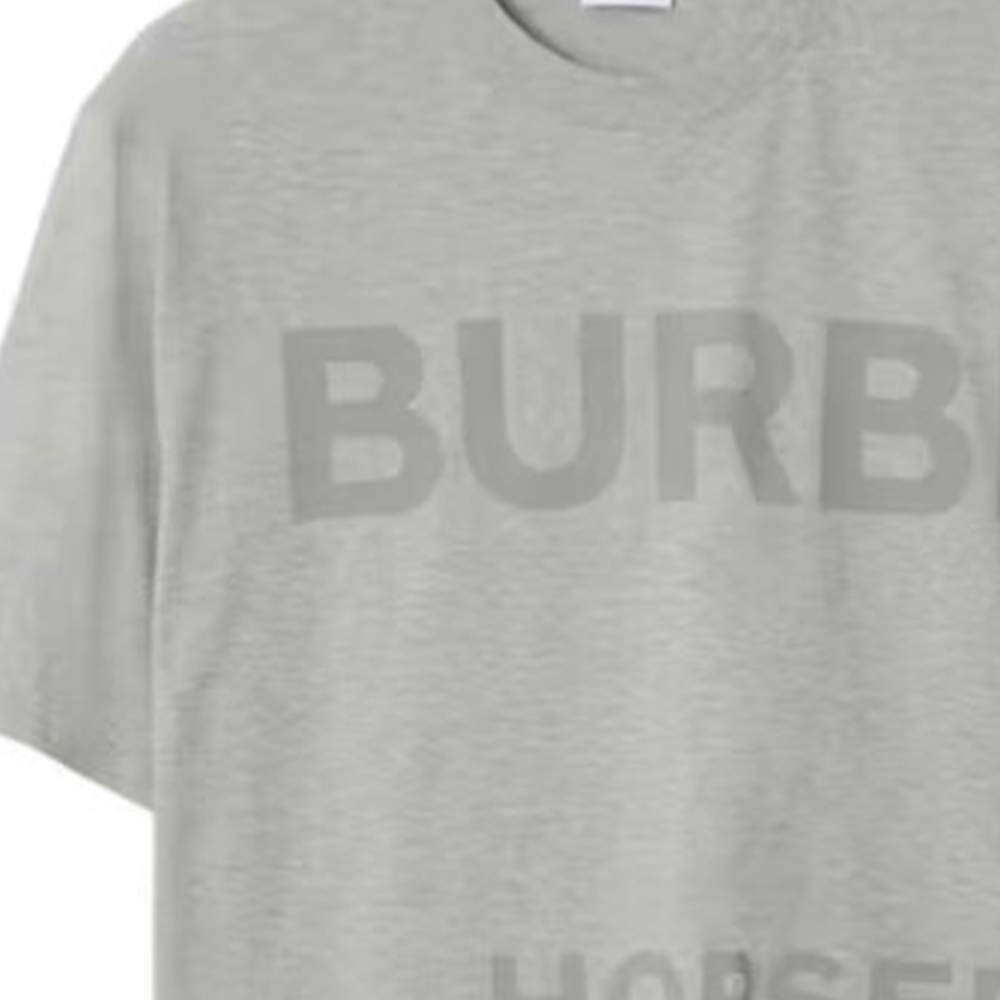 Футболка Burberry мужская серый — фото 4