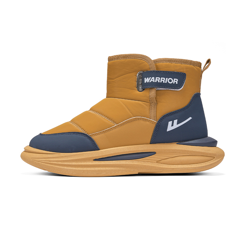 

WARRIOR Термоутепленные высокие противоскользящие износостойкие ботинки для активного отдыха Men's Brown/Blue