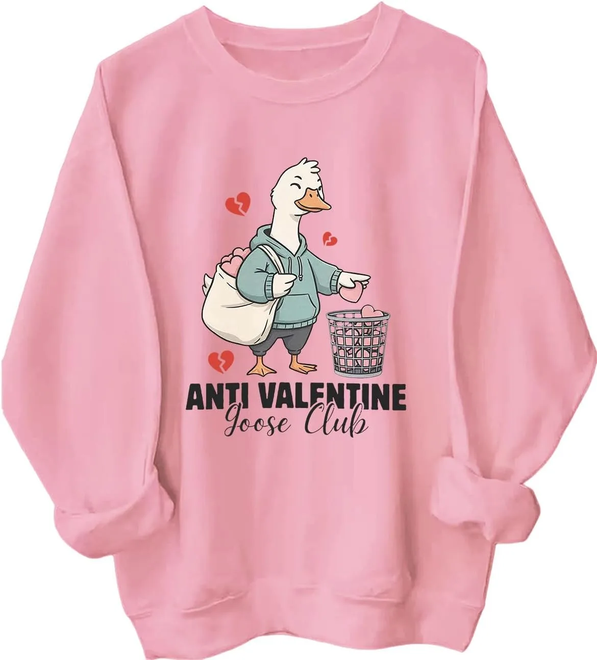 

Толстовка Anti Valentine Goose Club Batclock