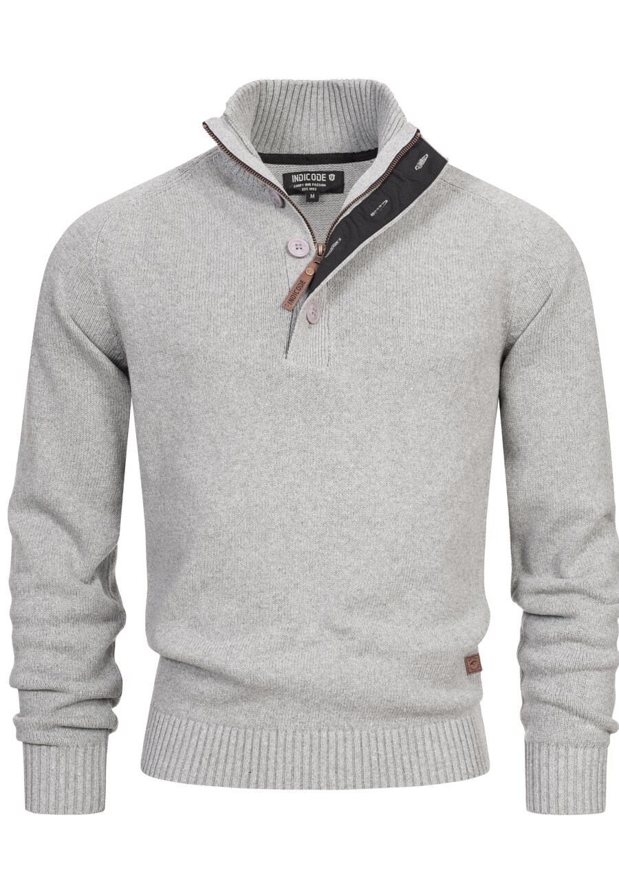 

Водолазка INDICODE JEANS Sweater INIsalu, серый