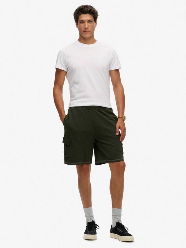 

Шорты-карго с контрастной строчкой Superdry, цвет Washed Olive