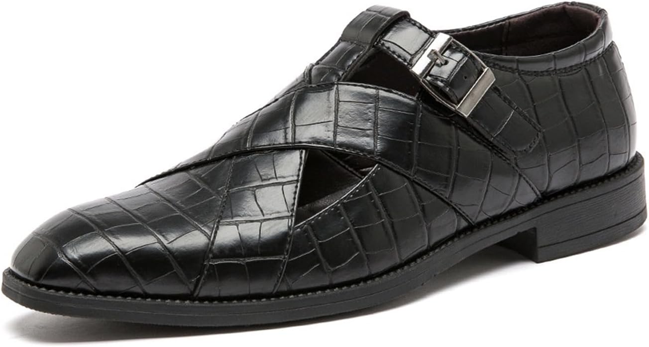 

Мужские сандалии для улицы, походные сандалии, летние повседневные с толстой подошвой, пляжные, с регулируемыми ремешками Generic, черный