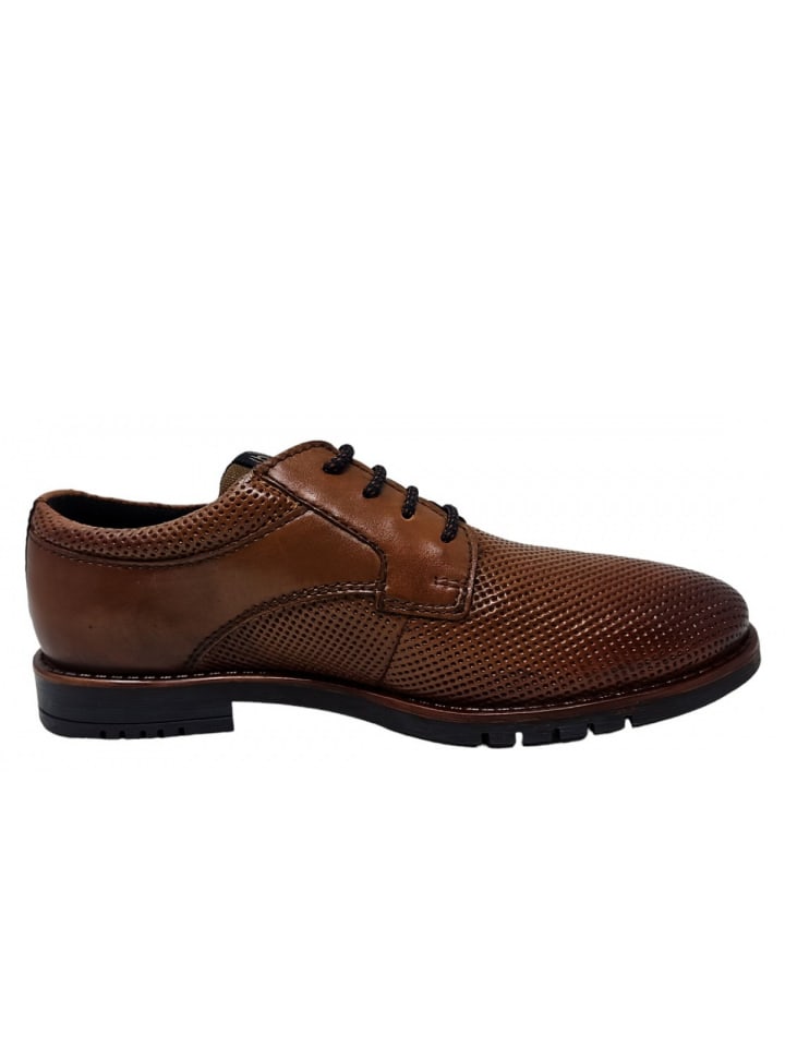 Туфли на шнуровке bugatti shoes Business Schuh Cian Comfort, коричневый — фото 3