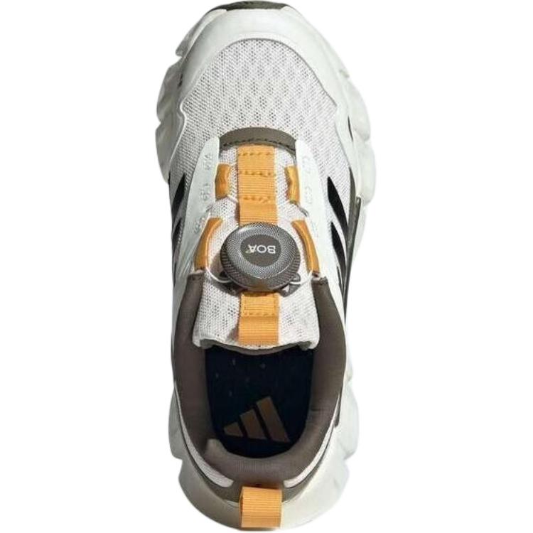 Кроссовки для бега Climacool Ventania с противоскользящим покрытием и износостойкостью, низкие, детские Adidas, белый — фото 3