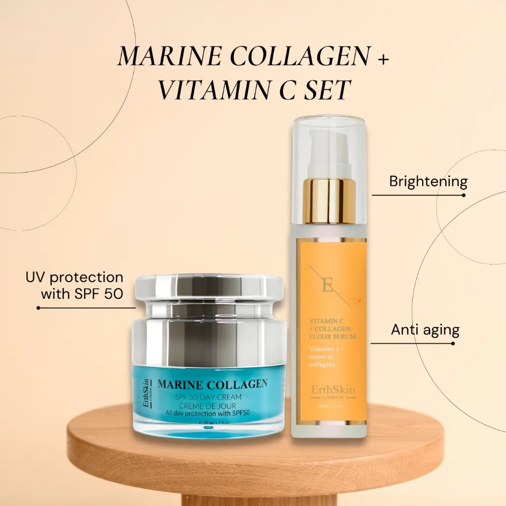 Набор ErthSkin London — Для ухода за лицом с SPF и витамином С. , 1 шт, 50 мл — фото 2