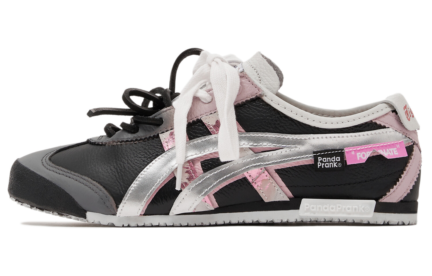 

Кроссовки Onitsuka Tiger MEXICO 66 Skateboarding Shoes Unisex Low-top Black/silver/pink, черный