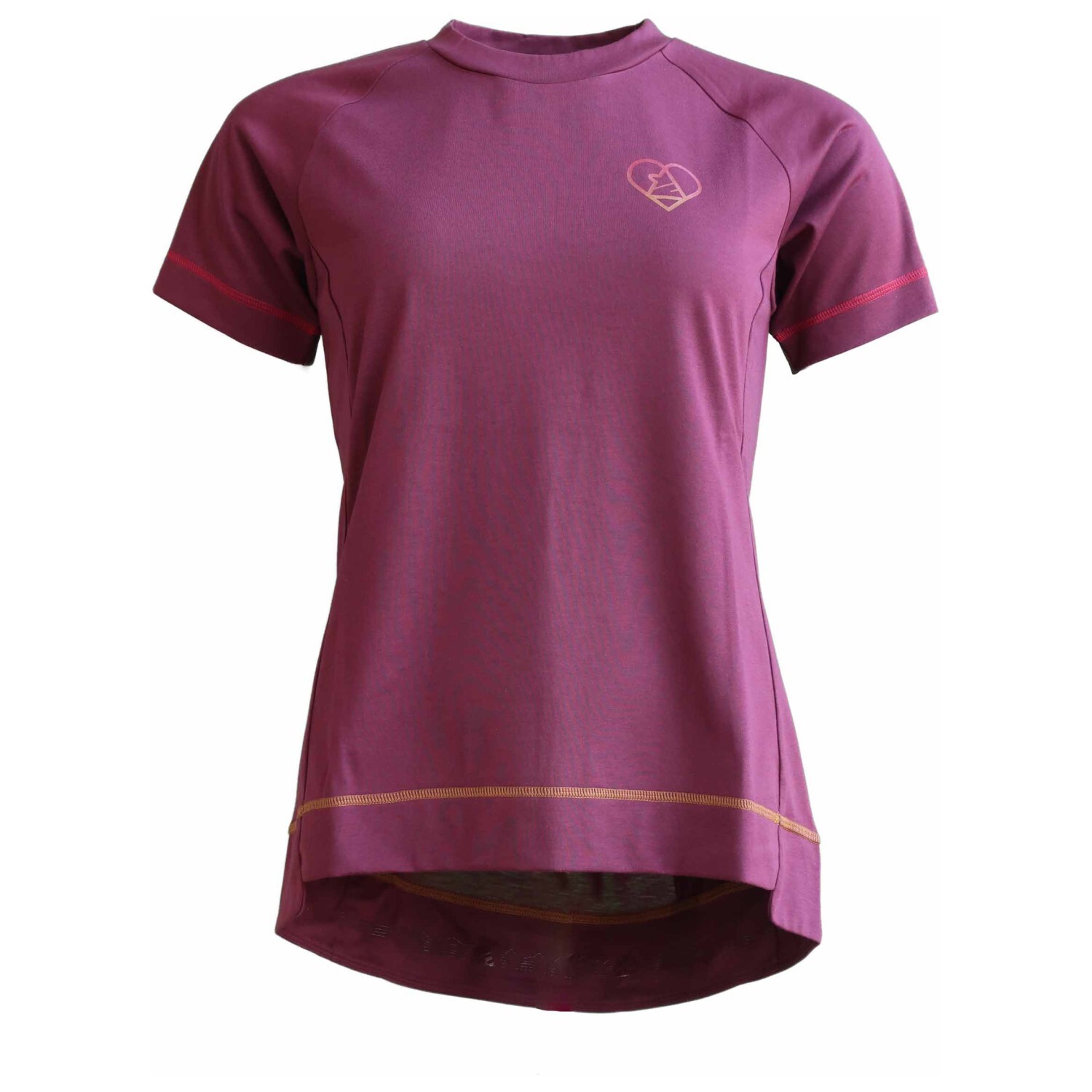 

Велосипедный трикотаж Zimtstern Women's Pureflowz Eco Shirt S/S, цвет Windsor Wine