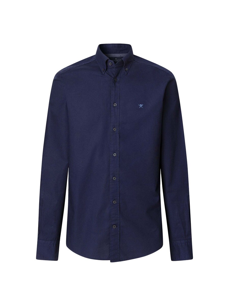 

Рубашка на пуговицах классического кроя Hackett London Ess, marine blue
