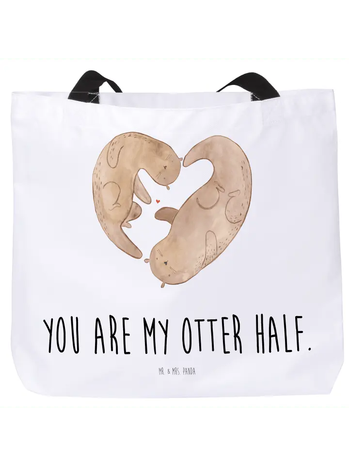 

Шоппер Mr. & Mrs. Panda, белый