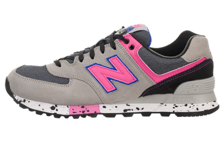 

Кроссовки женские NB 574 с низким верхом серые/розовые/черные New Balance