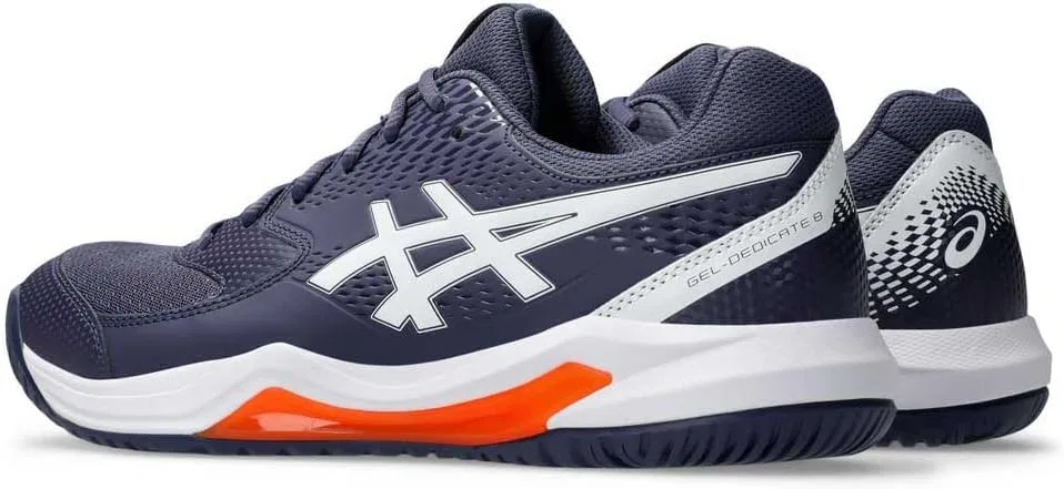 Кроссовки теннисные ASICS, цвет Indigo Fog White — фото 4