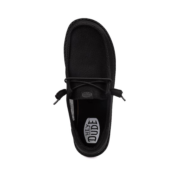 Слипоны Womens HEYDUDE Wendy Funk Slip-On Casual Shoe, цвет Black Monochrome — фото 2