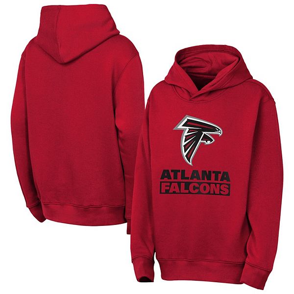 Худи Youth Atlanta Falcons Back to Basics красное Outerstuff