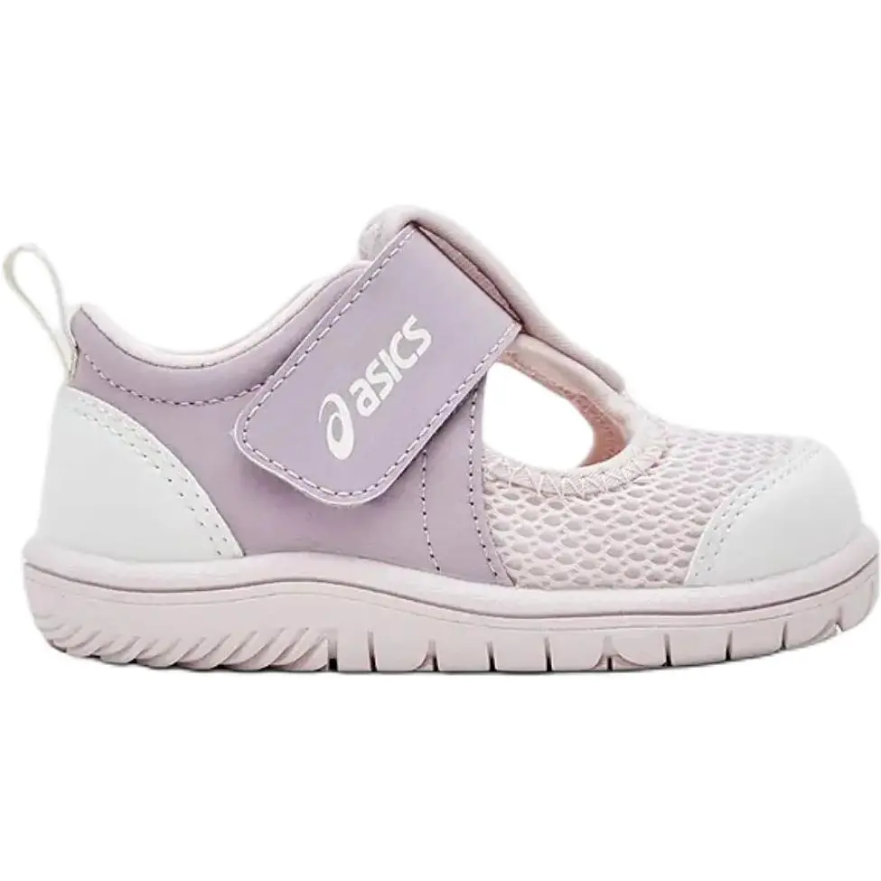 ASICS Износостойкие низкие детские повседневные кроссовки White Purple Pink для детей 3-7 лет — фото 3