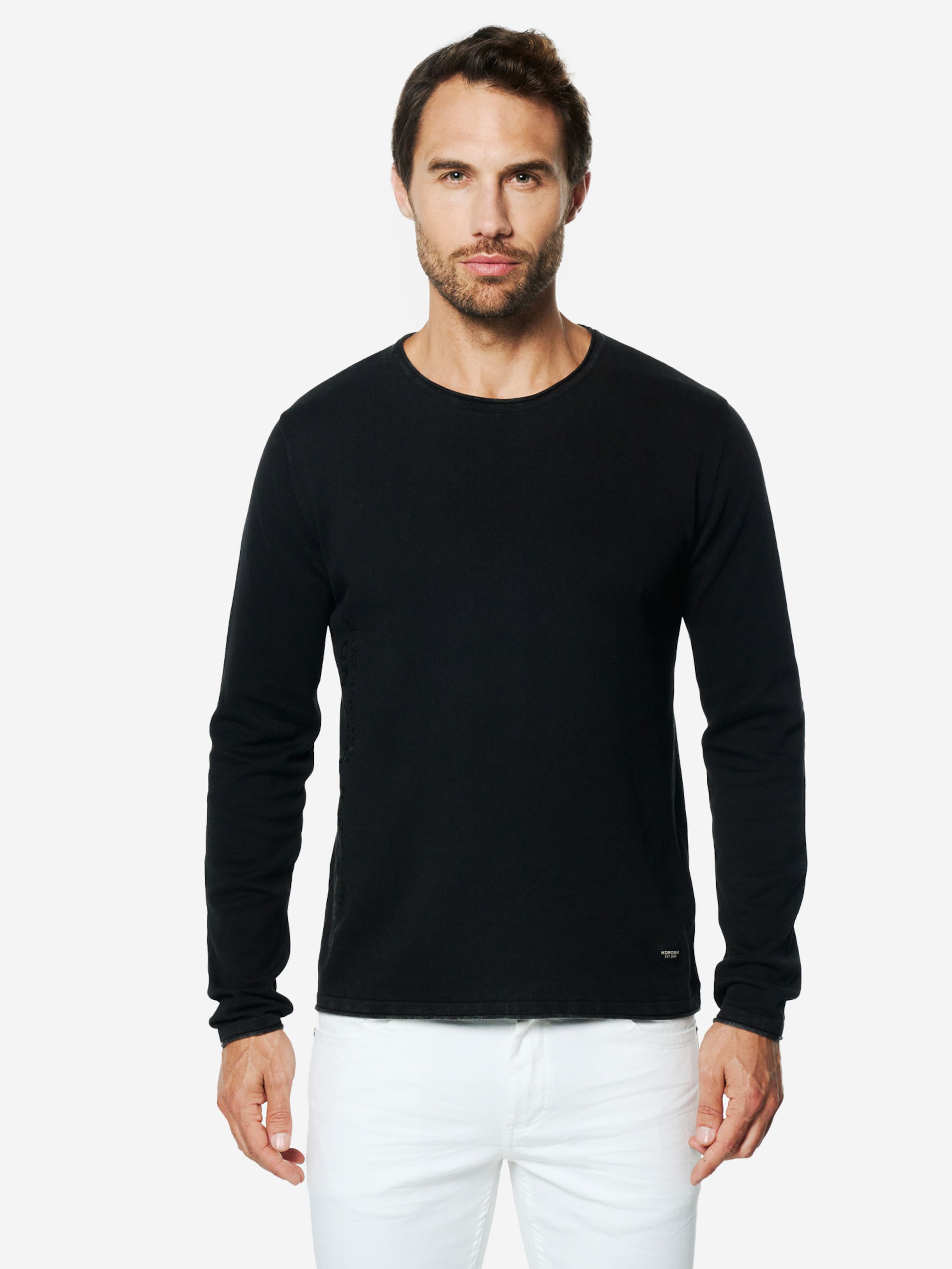 

KOROSHI Свитер в черном цвете