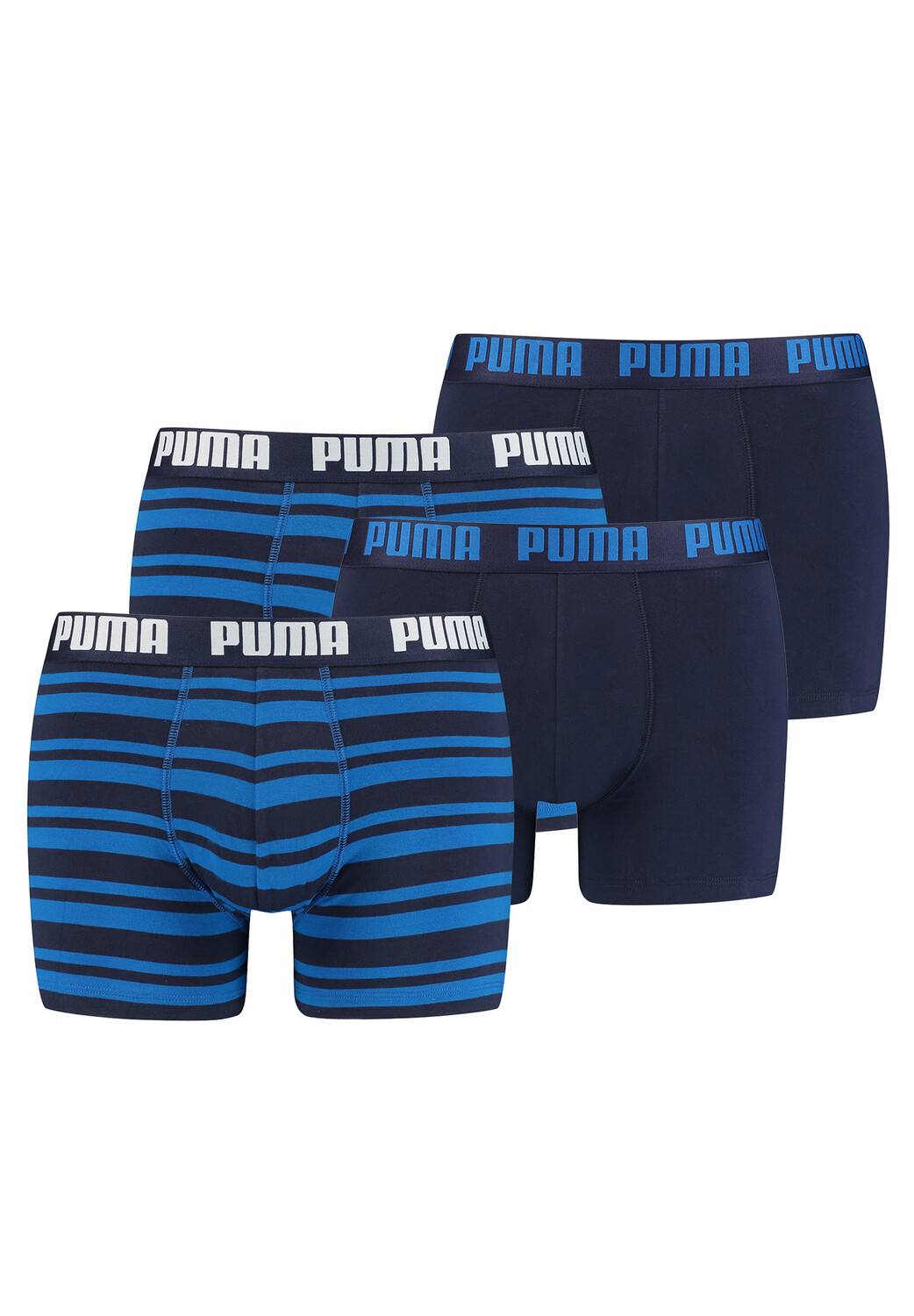 

Боксеры Puma Boxershorts HERITAGE STRIPE BOXER 4 шт, цвет 056 - blue