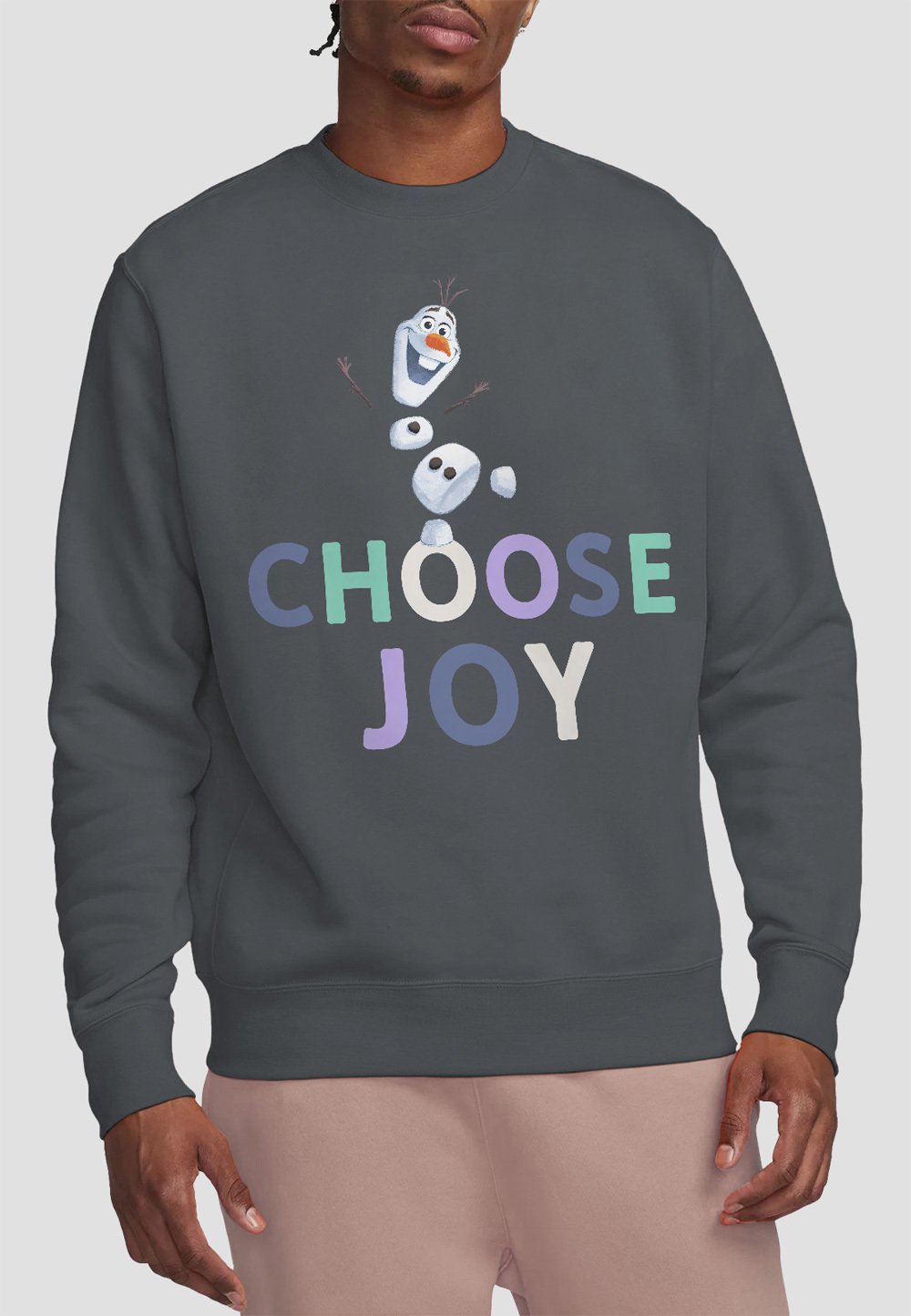 

Толстовка FROZEN CHOOSE WITH OLAF PRINT Disney, антрацит