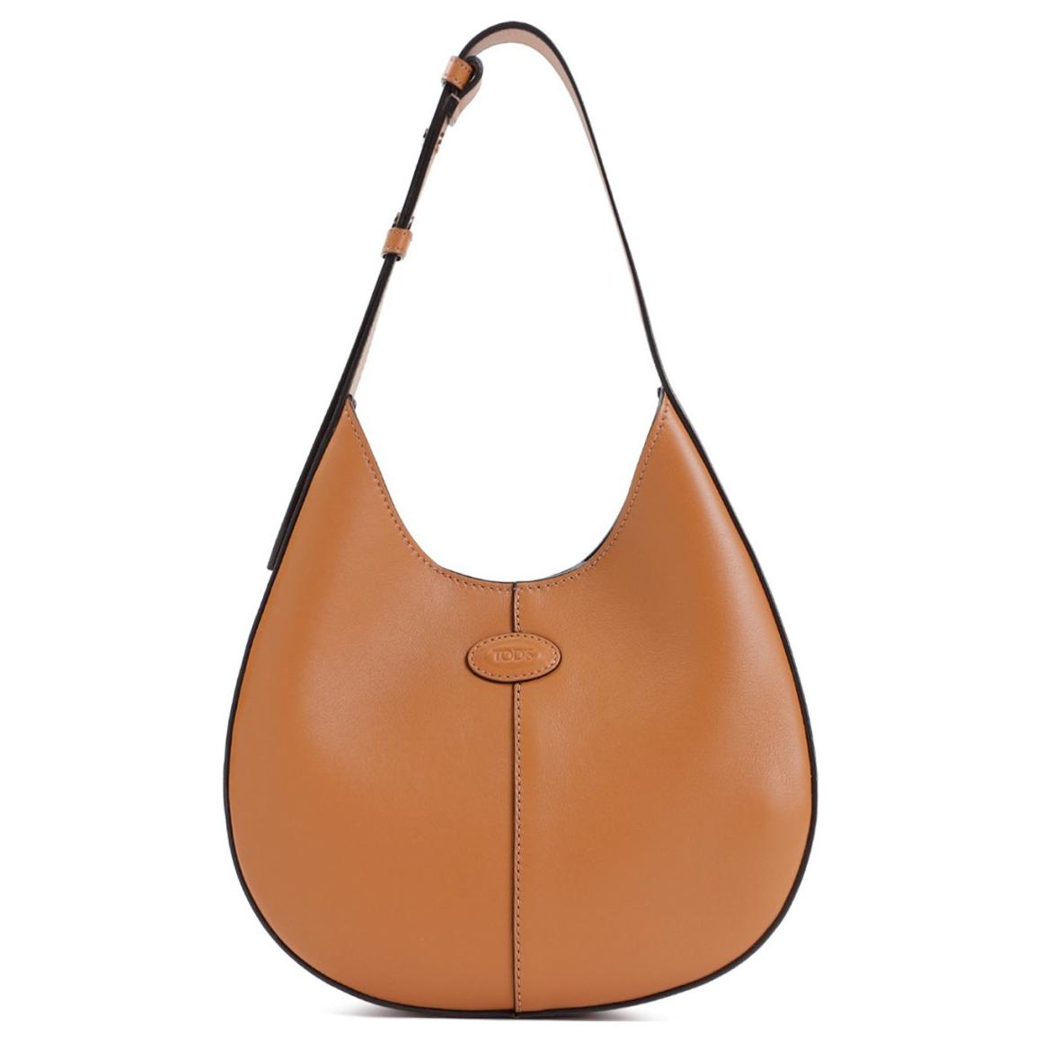 

TOD'S Женская мини-сумка из кожи наппа коричневого цвета