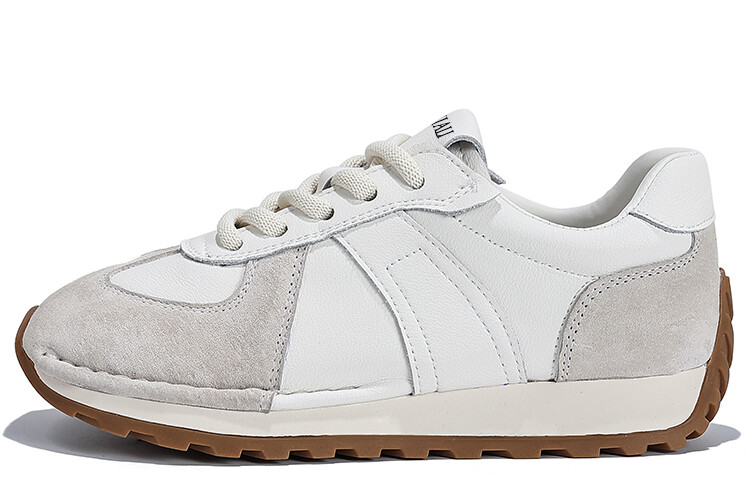 

Кроссовки для образа жизни Женские низкие Junjali, цвет White Silver