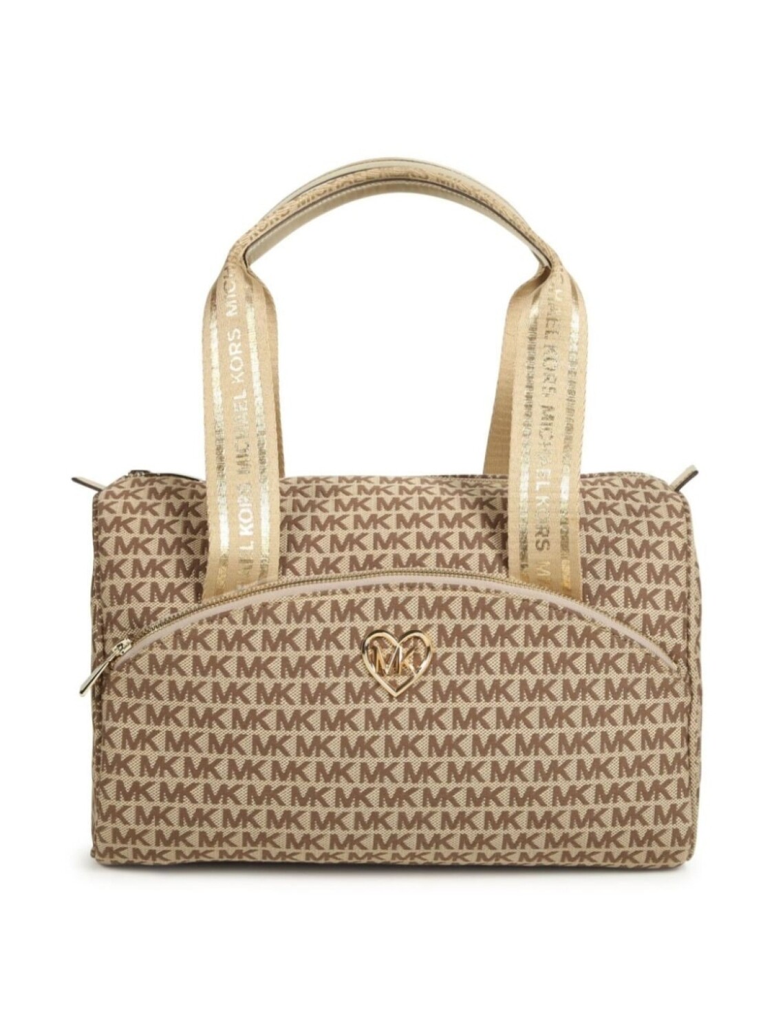 

Michael Kors Kids сумка-тоут с монограммой, нейтральный цвет