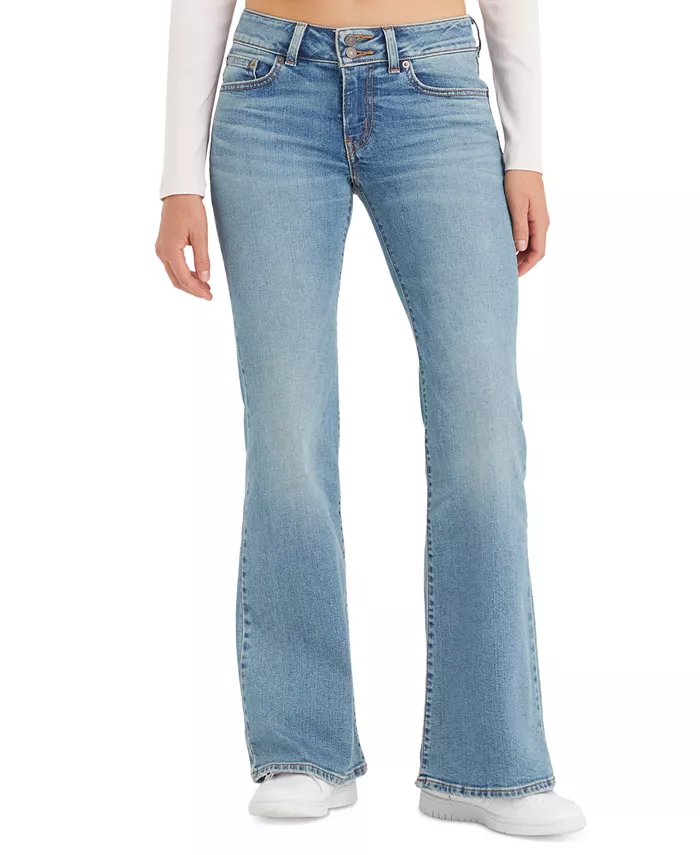 

Женские джинсы Superlow с расклешенными штанинами Levi's, синий