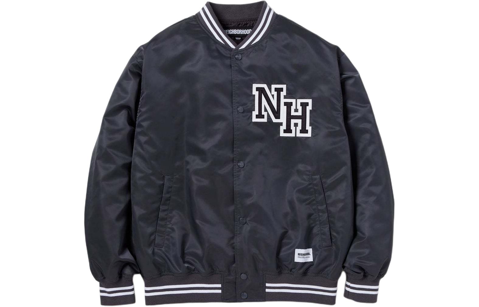 

NEIGHBORHOOD Бейсбольная куртка, Charcoal