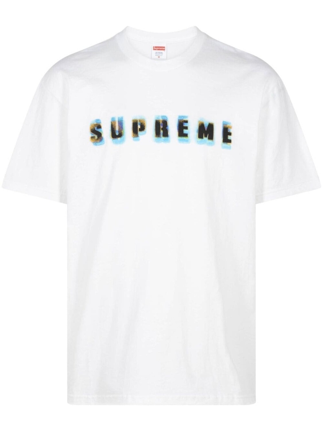 

Supreme футболка с логотипом Stencil, белый