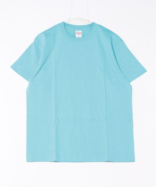 

VIBGYOR Футболка с коротким рукавом, однотонная, United Athle, цвет аква